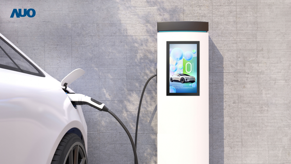 熊猫体育「中国」〝EVSE車用充電樁解決方案〞專為電動汽車充電樁設計，具有高亮度、克服戶外艱難環境的耐溫、耐紫外線等特性，並搭載散熱性及擴充性強的高效能工業電腦，可實現人機互動訴求，如資訊顯示、支付等應用